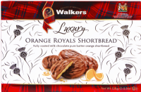WALKER'S Luxury Orange Royals Shortbread 150g