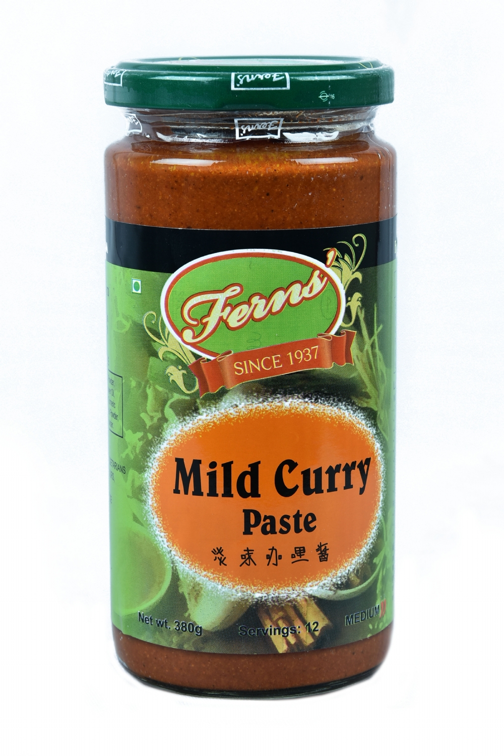 FERN'S Mild Curry Paste 380g