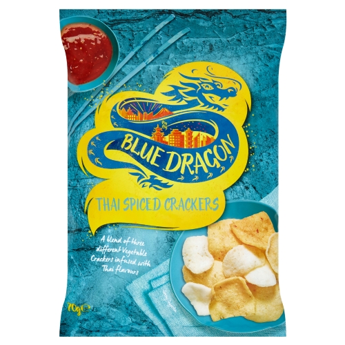 BLUE DRAGON Thai Spiced Crackers 70g