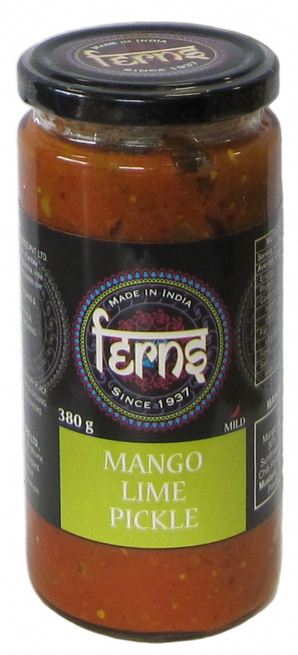 FERN'S Mango Lime Pickle 380g