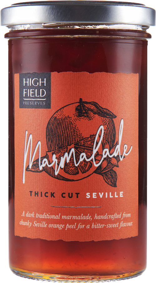 HIGHFIELD PRESERVES Thick Cut Seville Orange Marmalade 320g