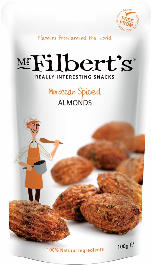 MR FILBERT'S Moroccan Spiced Almonds 100g