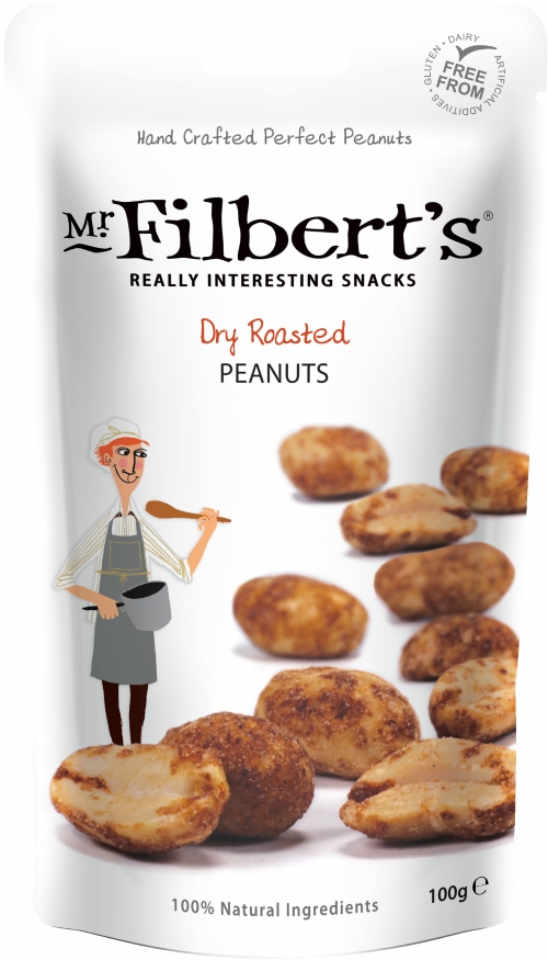 MR FILBERT'S Dry Roasted Peanuts 100g