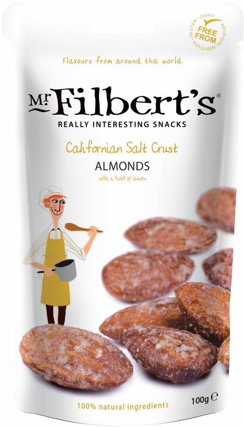 MR FILBERT'S Californian Salt Crust Almonds 100g