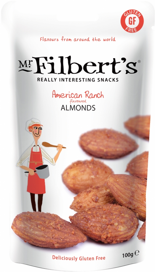 MR FILBERT'S American Ranch Almonds 100g