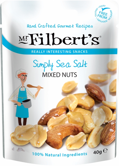MR FILBERT'S Simply Sea Salt Mixed Nuts 40g