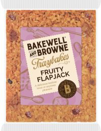 BAKEWELL AND BROWNE Traybakes - Fruity Flapjack 375g