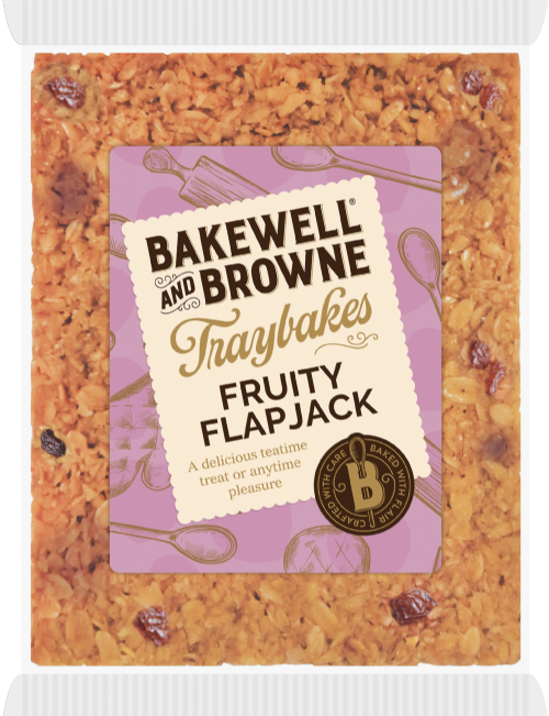 BAKEWELL & BROWNE Traybakes - Fruity Flapjack 375g