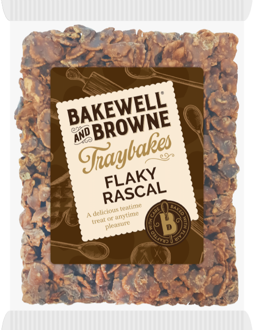 BAKEWELL & BROWNE Traybakes - Flaky Rascal 175g