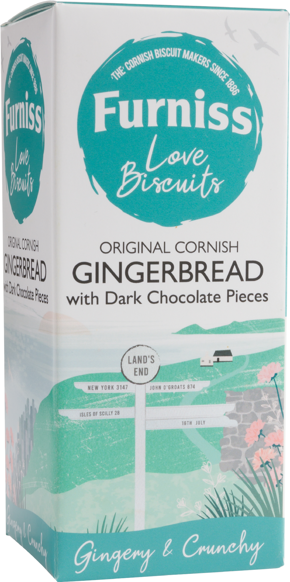 FURNISS Original Cornish Gingerbread/Dark Choc Pieces 200g (5010254001406)