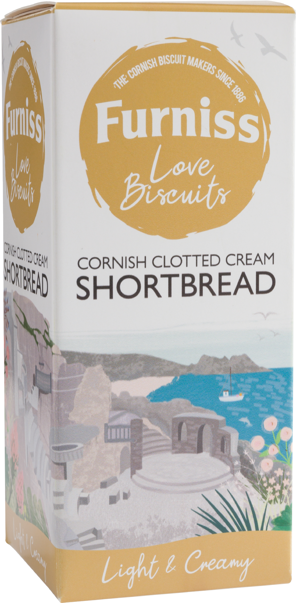 FURNISS Cornish Clotted Cream Shortbread 200g (5010254001420)