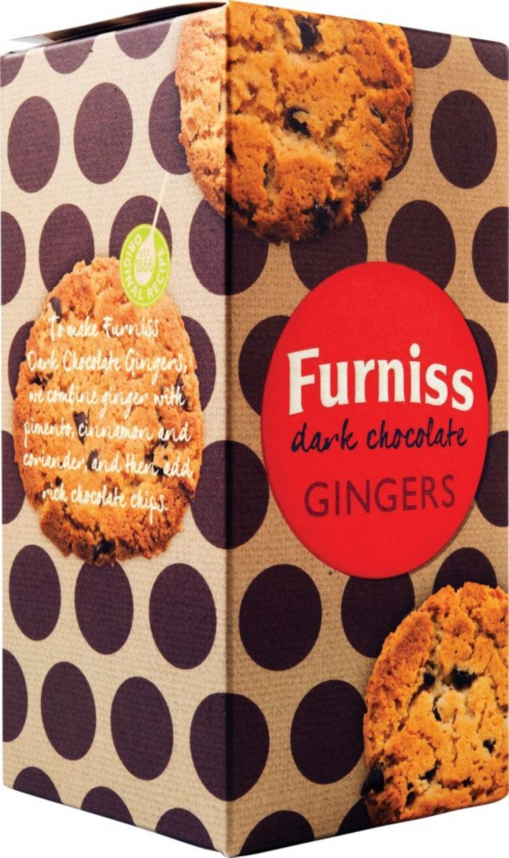 FURNISS Dark Chocolate Gingers 160g