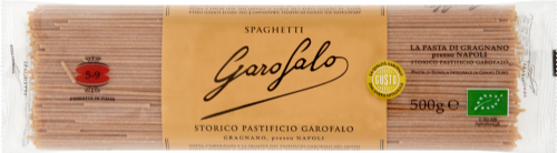 GAROFALO PASTA Organic Whole Wheat Spaghetti 500g