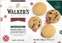 WALKER'S Gluten Free Pure Butter Shortbread Assortment 280g
