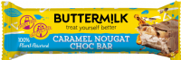 BUTTERMILK Plant-Powered Caramel Nougat Choccy Bar 50g