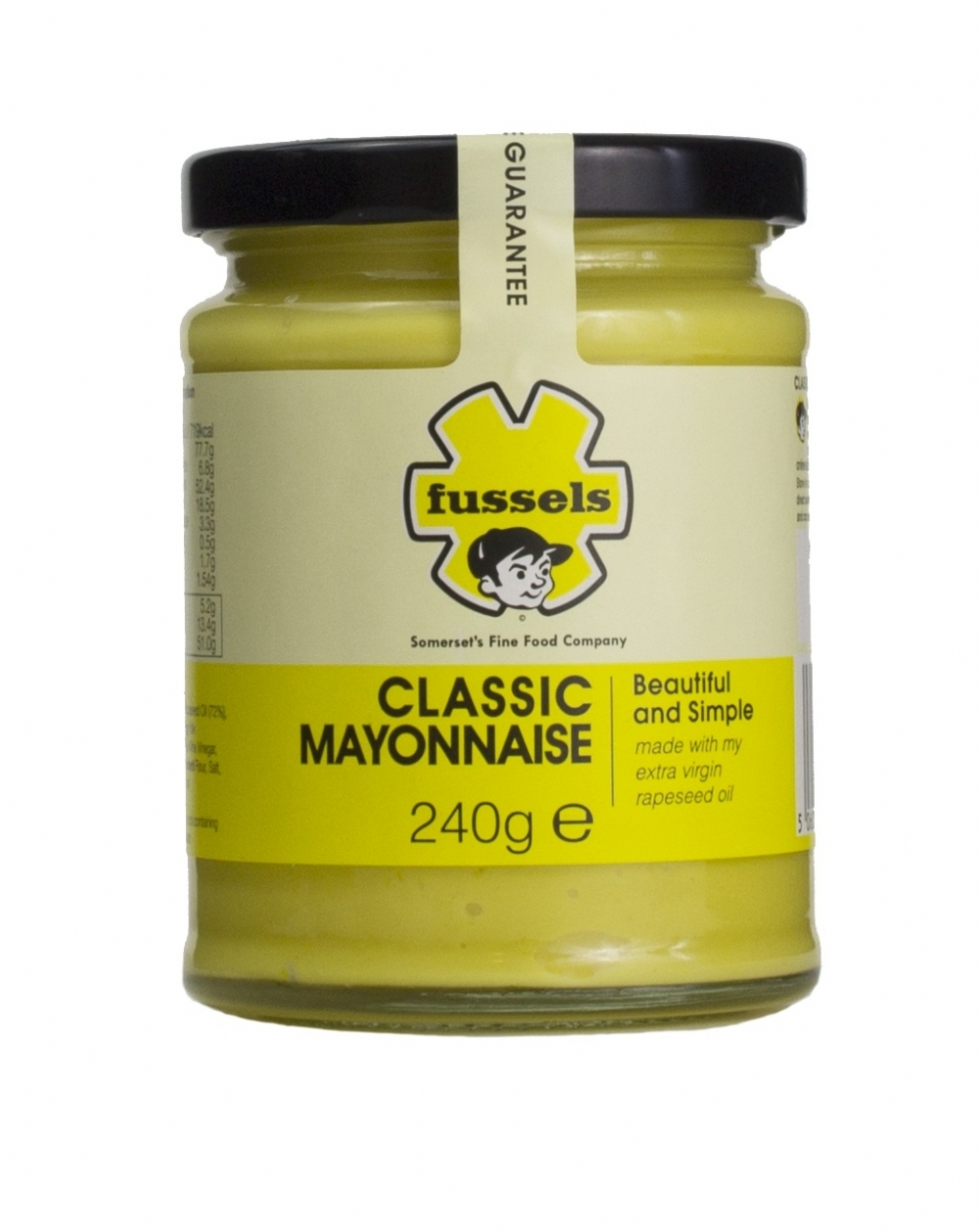 FUSSELS Rapeseed Mayonnaise - Classic 240g