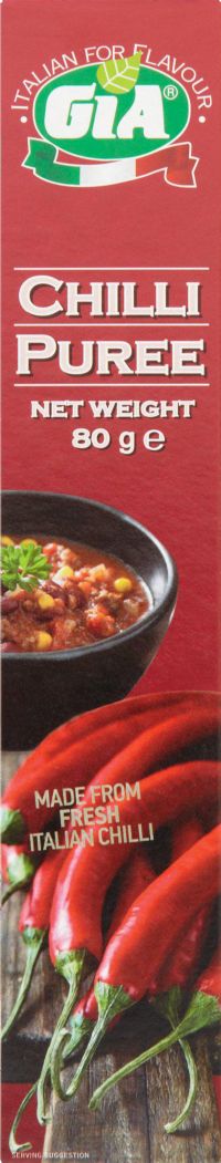 GIA Chilli Puree - Tube 80g
