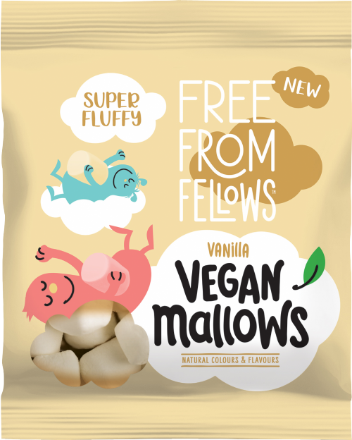 FREE FROM FELLOWS Vanilla Vegan Mallows 105g
