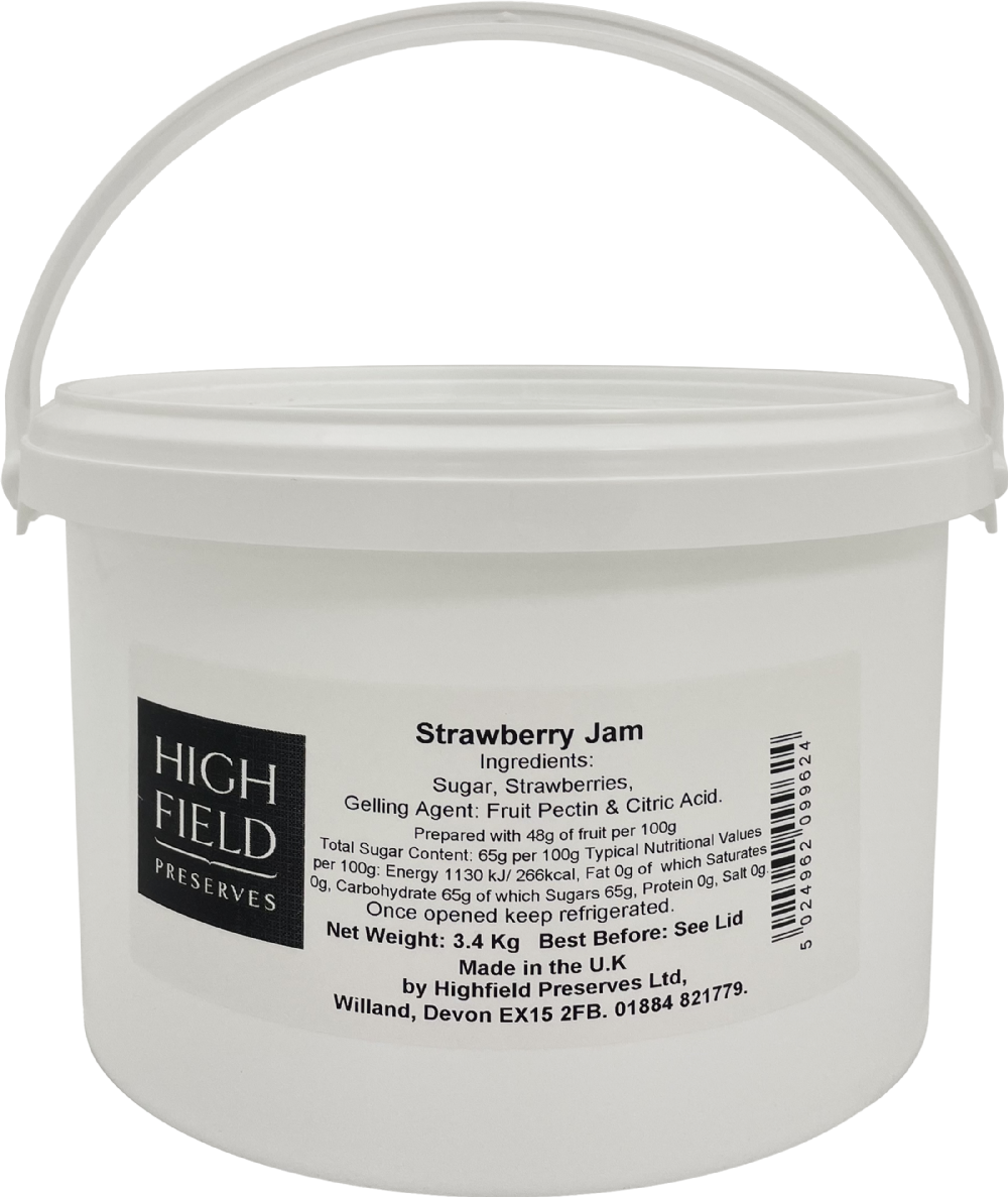 HIGHFIELD Strawberry Jam - 3L Tub