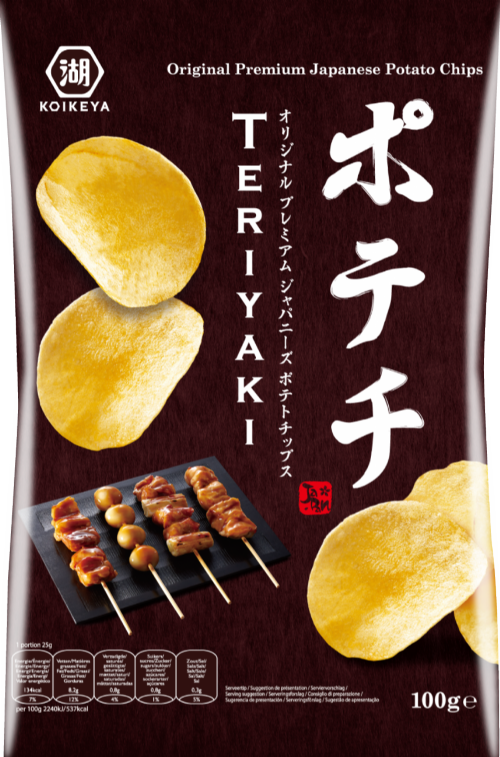 KOIKEYA Potato Crisps - Teriyaki 100g
