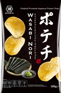 KOIKEYA Potato Crisps - Wasabi Nori 100g