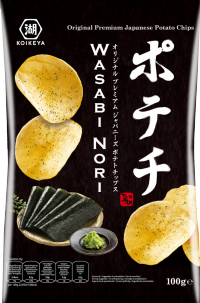 KOIKEYA Potato Crisps - Wasabi Nori 100g