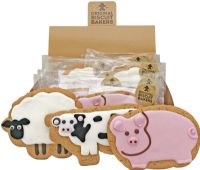 ORIGINAL BISCUIT BAKERS Deluxe Farmyard Gingerbread - Assorted Animals 55g/70g