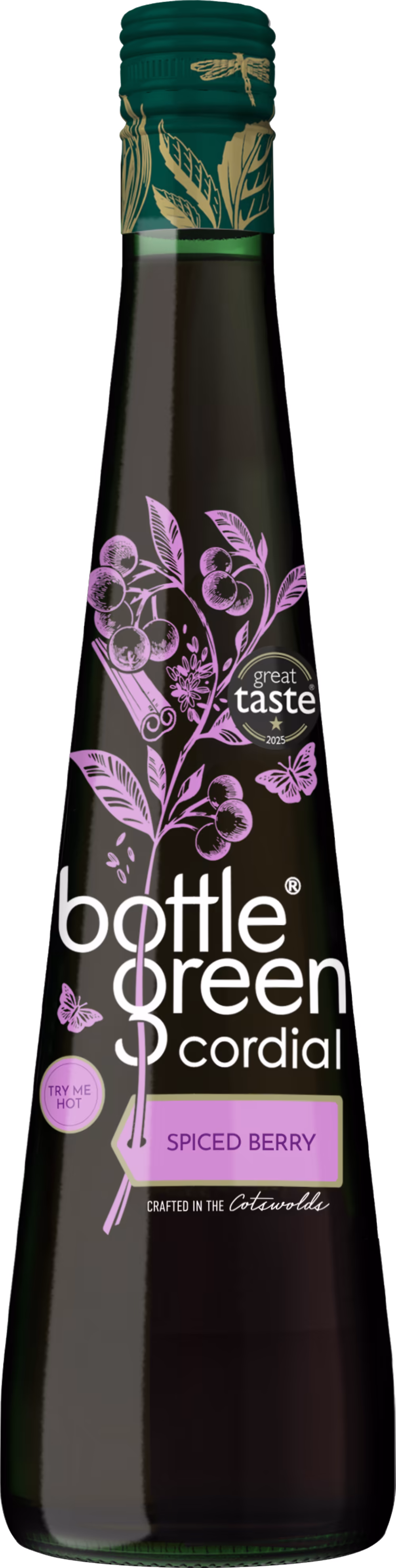 BOTTLEGREEN Winter Spiced Berry Cordial 500ml