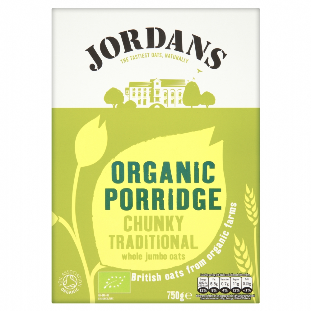 JORDANS Organic Porridge Oats 750g