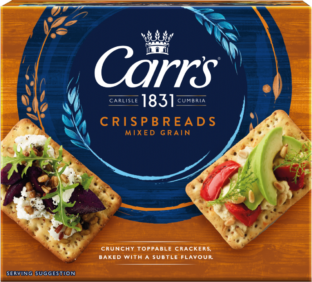 CARR'S Crispbreads - Mixed Grain 190g (5000396036435)