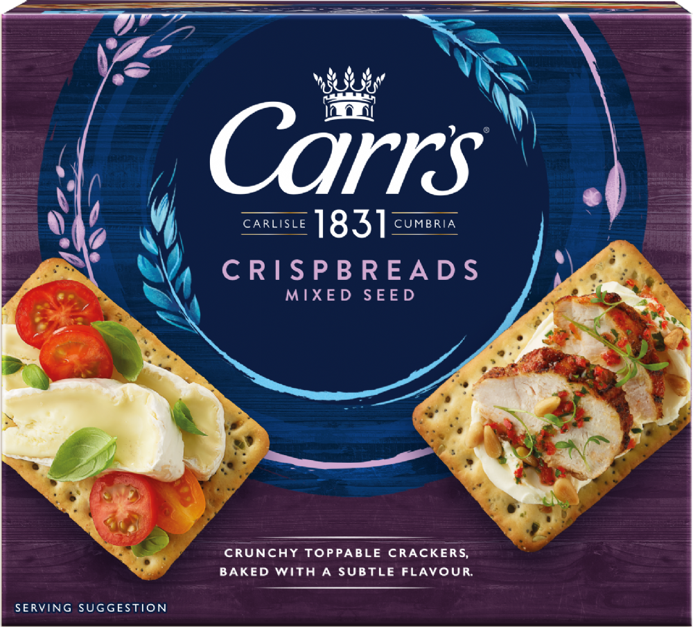 CARR'S Crispbreads - Mixed Seed 190g (5000396036473)