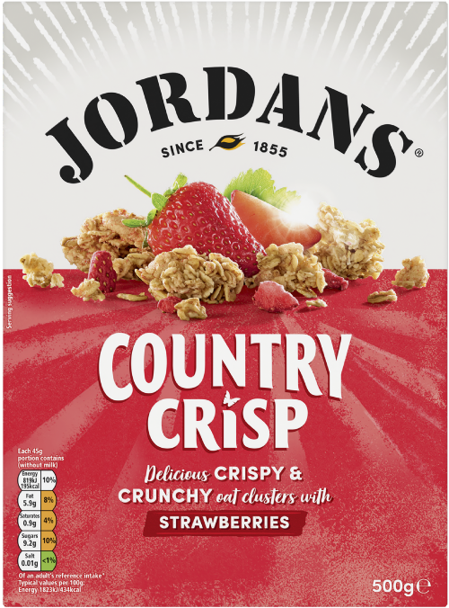 JORDANS Country Crisp with Strawberries 500g