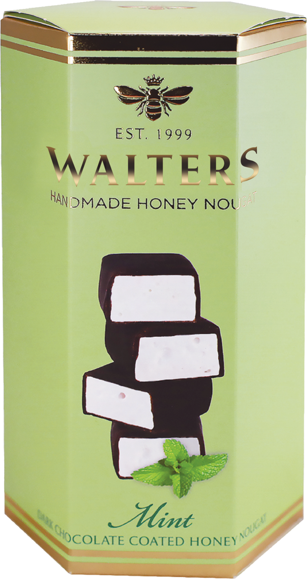WALTERS Dark Chocolate Mint Nougat 140g (6009670531351)