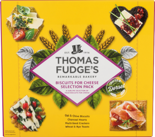THOMAS FUDGE'S Biscuits for Cheese Selection Pack 300g