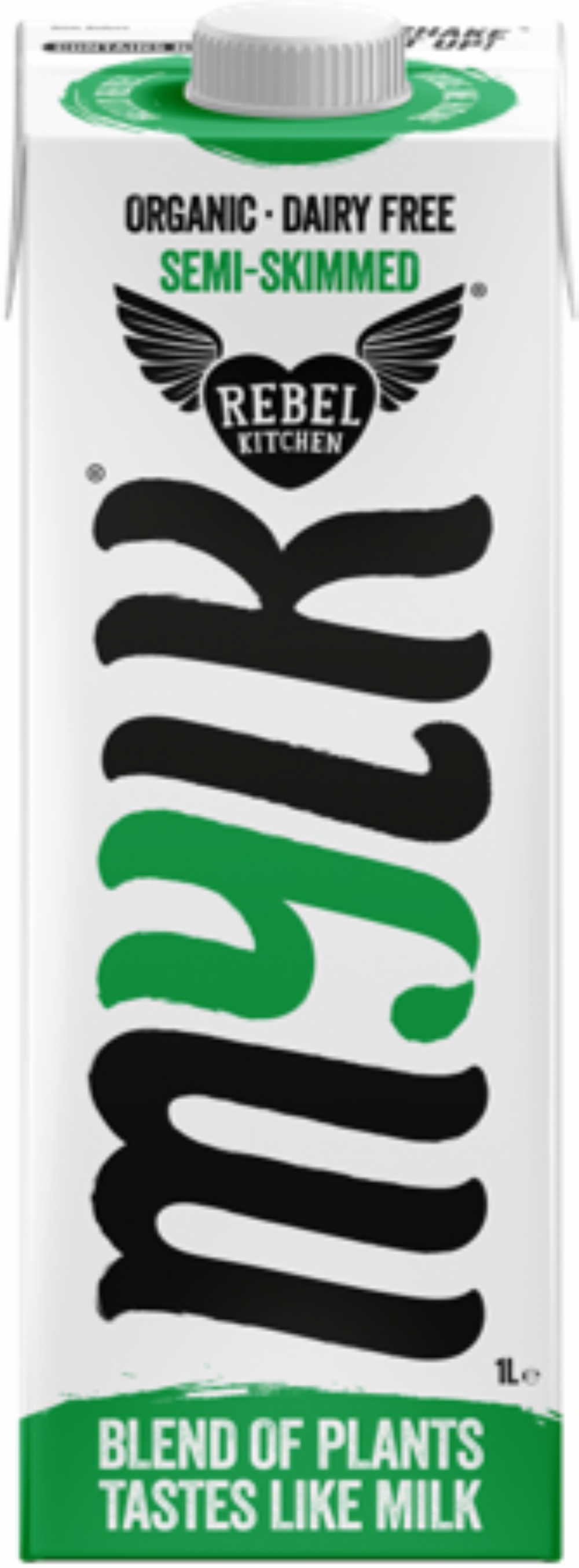 REBEL KITCHEN Mylk - Semi-Skimmed 1L (5060376691108)