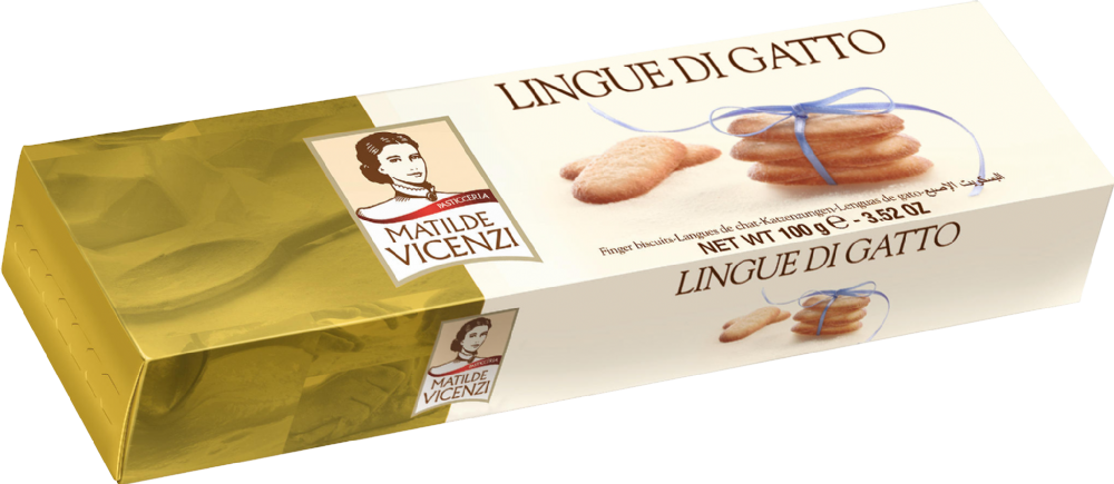 VICENZI Lingue di Gatto (Langue de Chat) 100g (8000350001308)