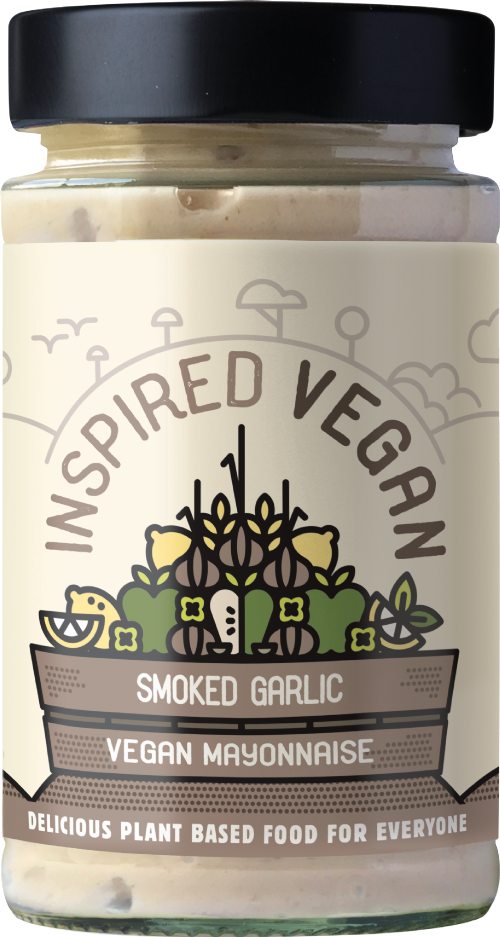 ATKINS & POTTS Inspired Vegan Smoked Garlic Mayonnaise 210g