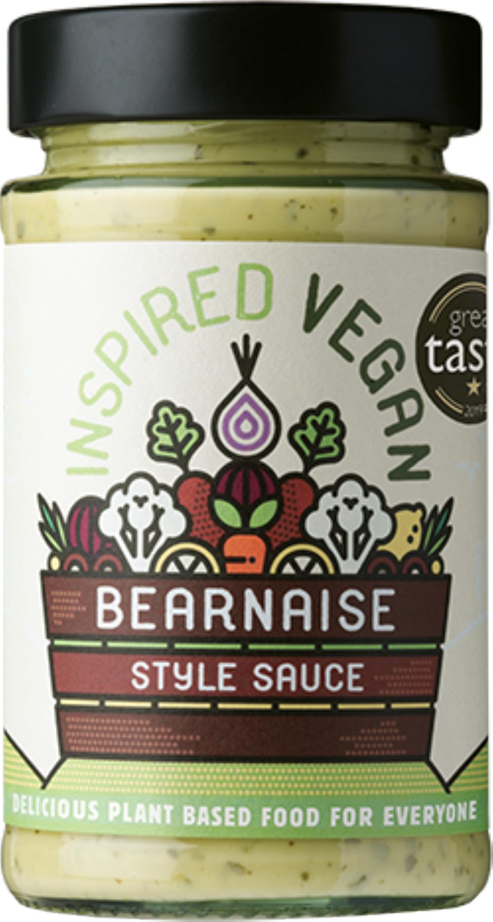 ATKINS & POTTS Inspired Vegan - Bearnaise Style Sauce 205g (5060103391899)