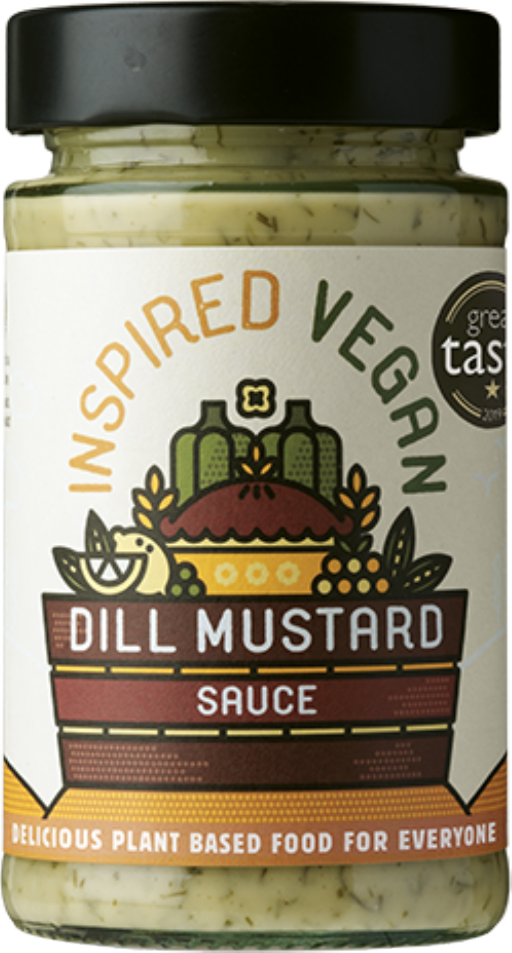 ATKINS & POTTS Inspired Vegan - Dill Mustard Sauce 200g (5060103391912)
