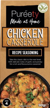 PUREETY Chicken Casserole Recipe Seasoning 50g