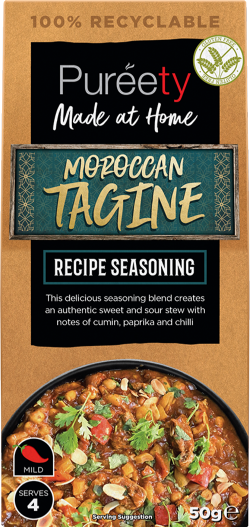 PUREETY Moroccan Tagine Recipe Seasoning 50g