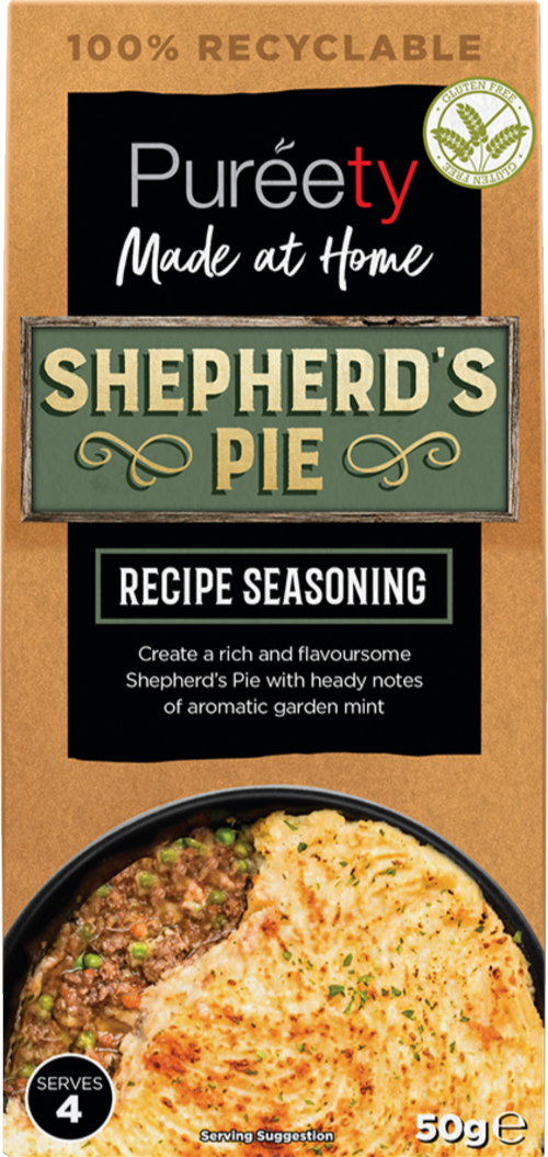 PUREETY Shepherd's Pie Recipe Seasoning 50g