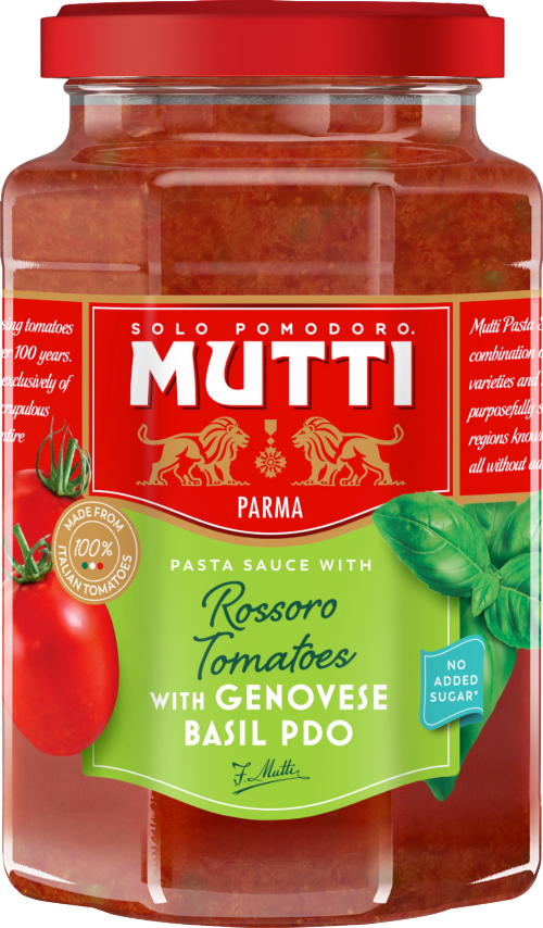 MUTTI Basilico - Tomato & Basil Pasta Sauce 400g