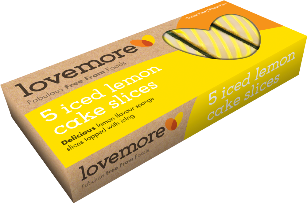 LOVEMORE 2 Lemon & Poppy Seed Muffins 140g (5051777000712)