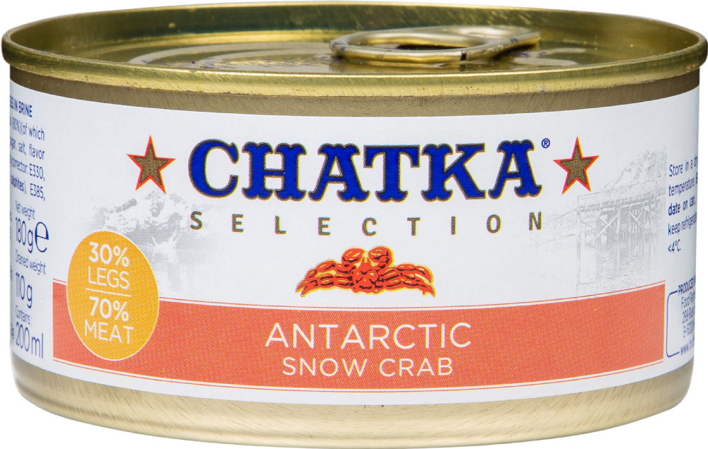 CHATKA Antarctic Snow Crab 180g (5410238917158)