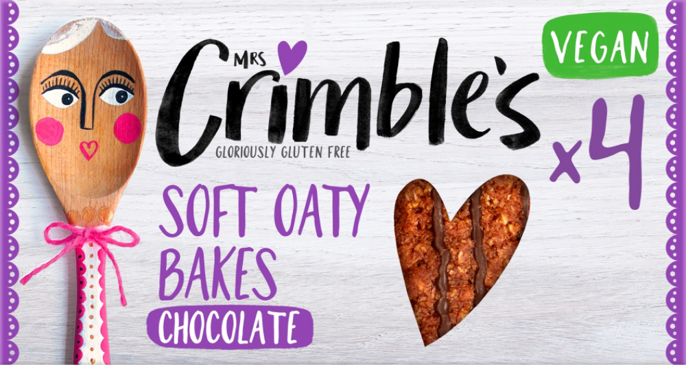 MRS CRIMBLE'S 4 Soft Oaty Bakes - Chocolate 160g (5013665116011)