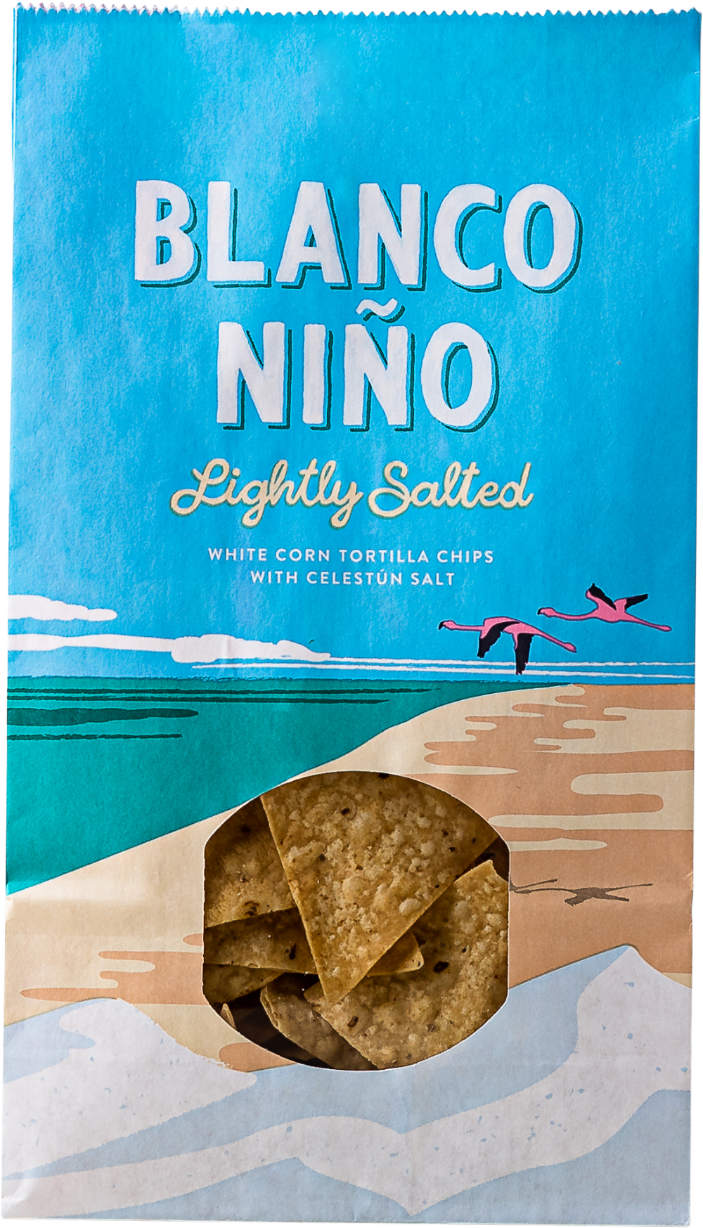 BLANCO NINO Lightly Salted White Corn Tortilla Chips 170g (5391528040216)