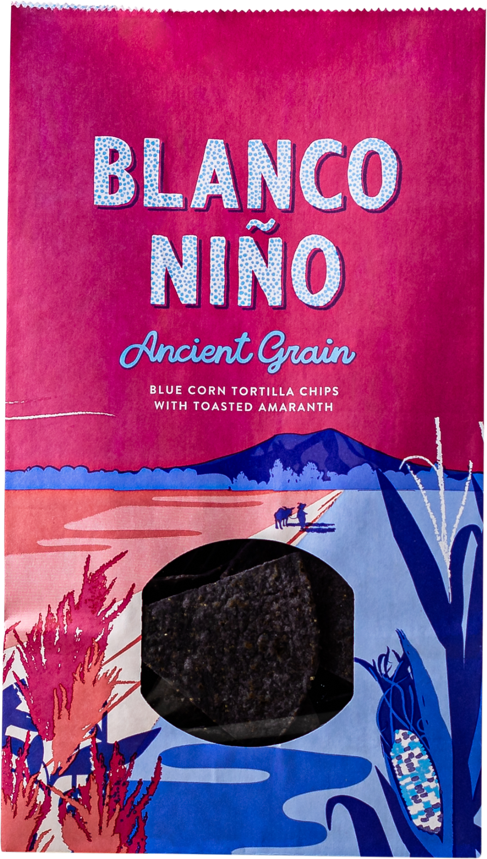 BLANCO NINO Ancient Grain Blue Corn Tortilla Chips 170g (5391528040278)