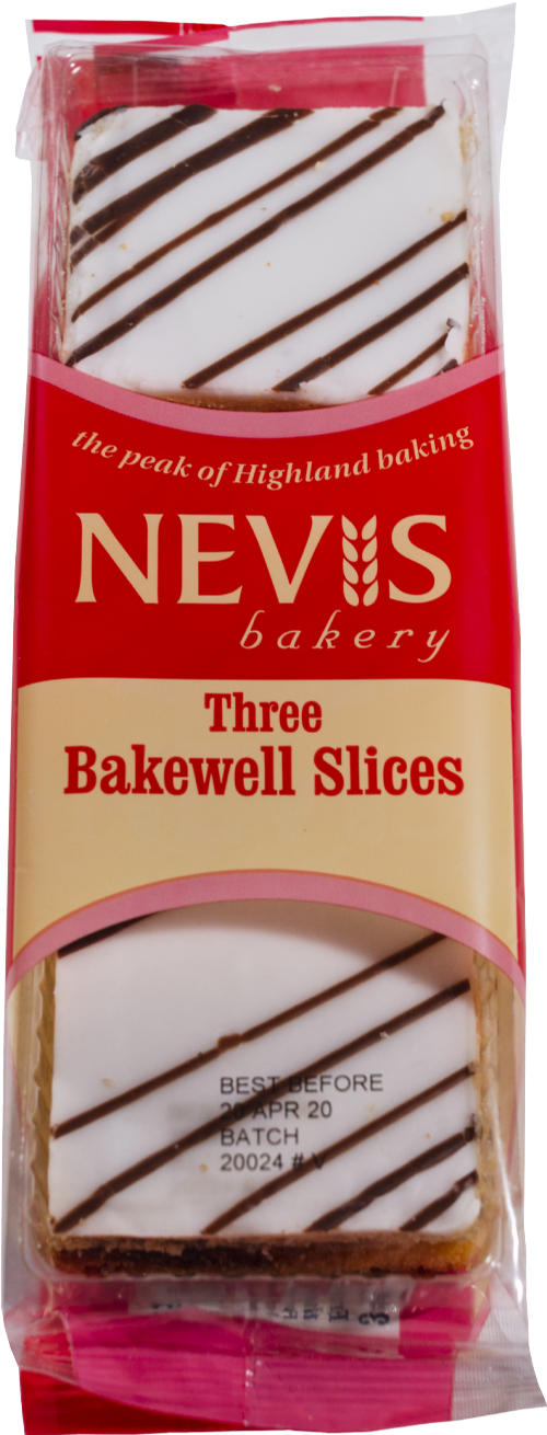 NEVIS BAKERY 3 Bakewell Slices