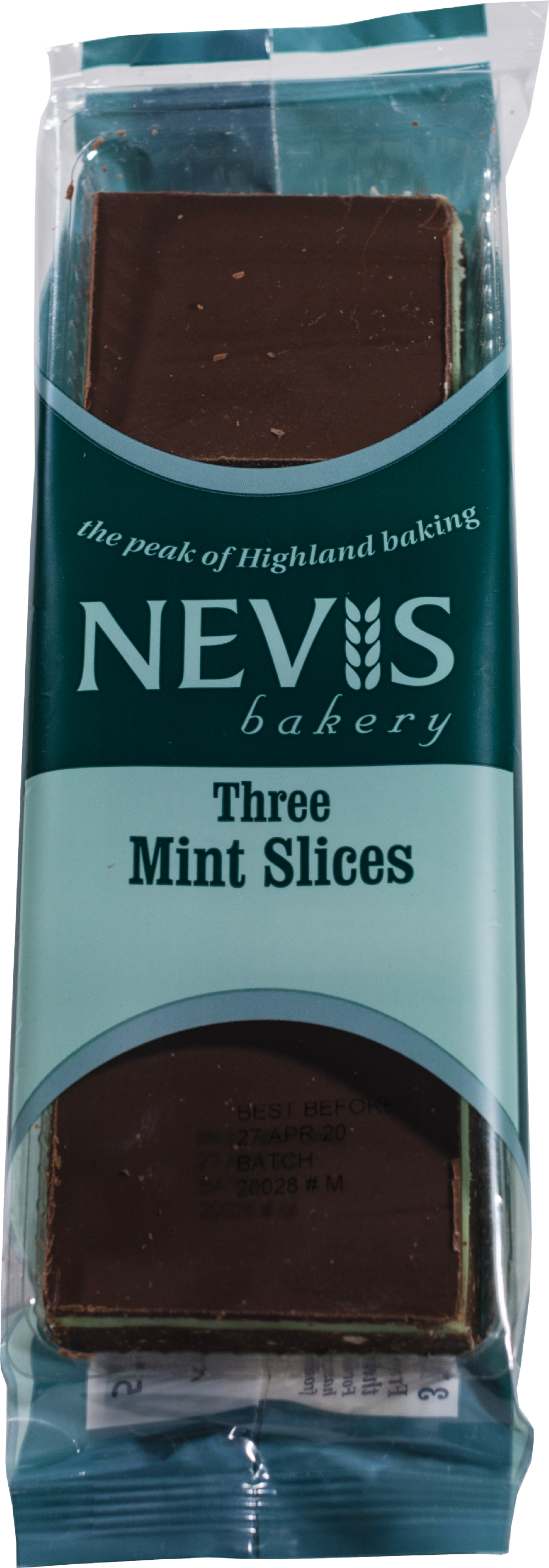 NEVIS BAKERY 3 Mint Slices (5037202813171)